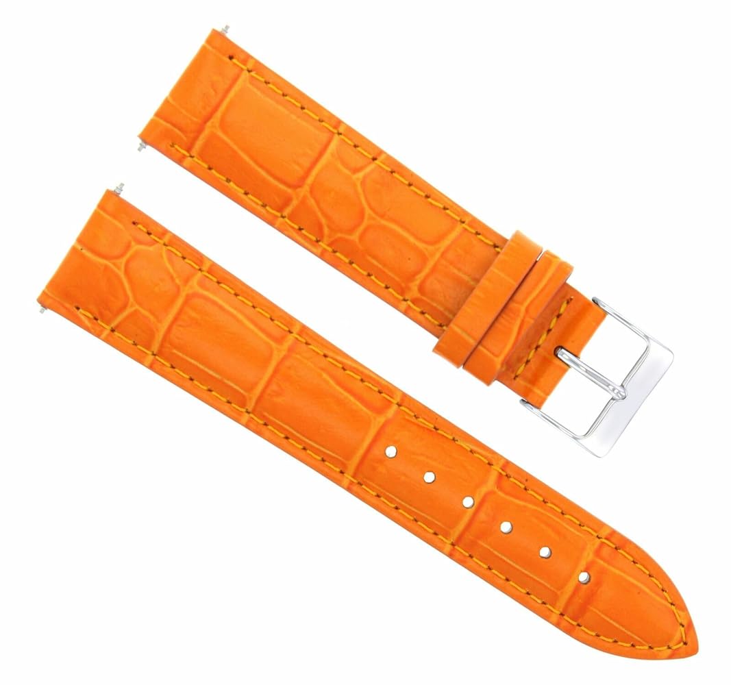 Amazon.co.jp: Ewatchparts 22mm レザーバンドストラップ オメガ